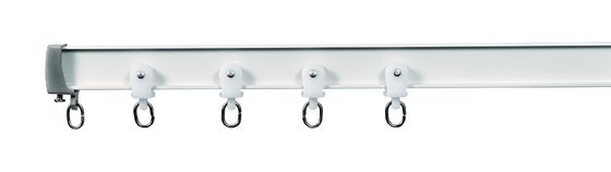 قیمت خوب Flexible aluminum bendable curtain track curved curtain rail آنلاین