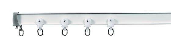 قیمت خوب new design master carrier for curved curtain track ceiling mounted curtain track system آنلاین