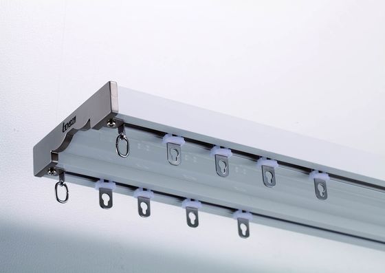 قیمت خوب curtain box pelmet conjoined double track Shower Curtain Rod Double Track آنلاین