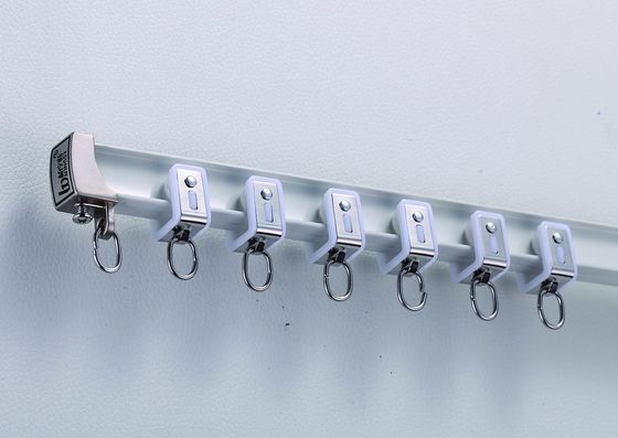 قیمت خوب heavy duty bendable curtain track curved ceiling mounted curtain track آنلاین
