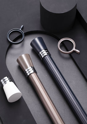 قیمت خوب High quality Round shape Roman curtain track sliding curtain track thickened curtain rod آنلاین