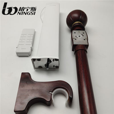 قیمت خوب SGS قطب پرده تلسکوپی میله پرده قابل توسعه 22 میلی متری Dia Smart Rod آنلاین
